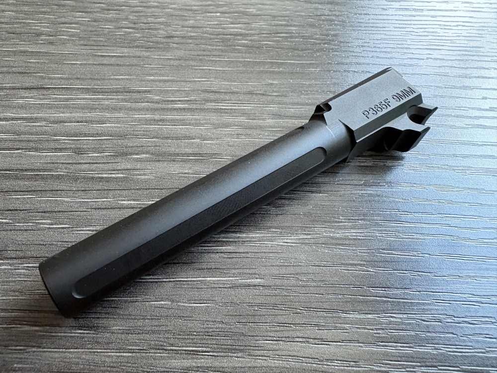 New True Precision P365 Fuse Match Barrel -Black Nitride -img-2
