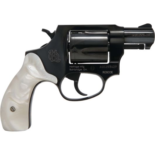 HR38B2WP Heritage Mfg. Roscoe 38 Spl 2.0" 5rd Polished Black-img-0