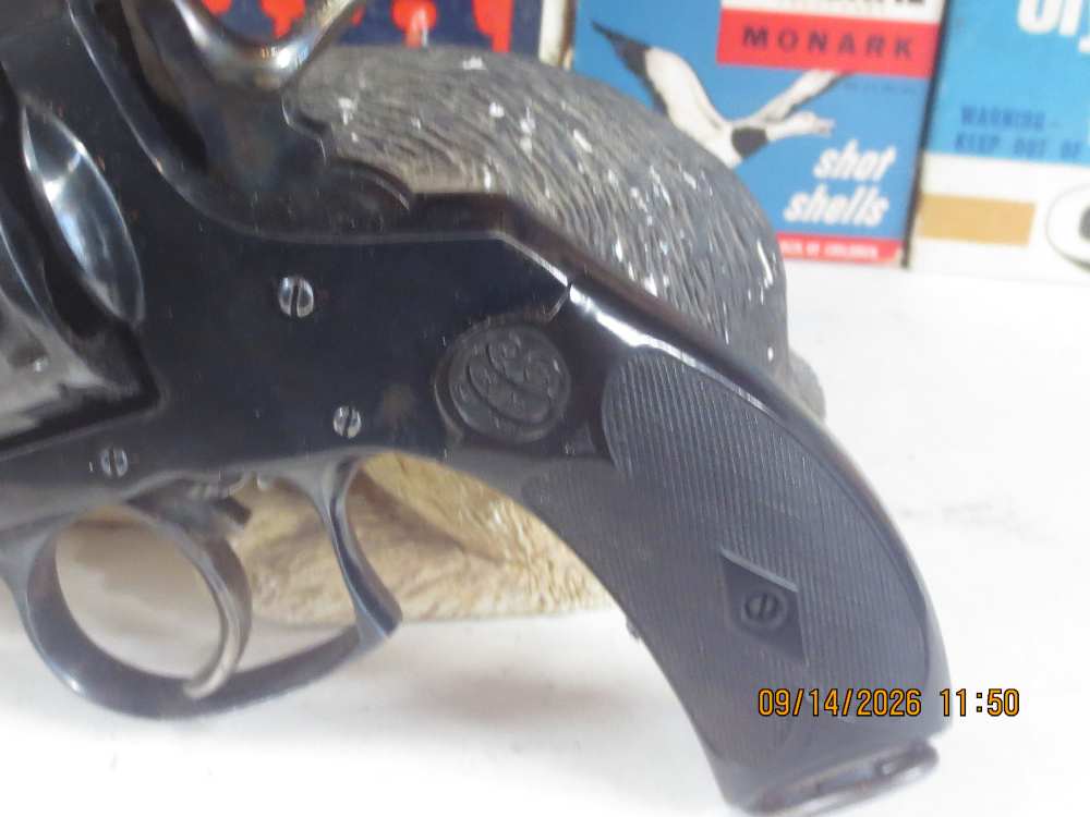 Belgian Large Frame Top Break Revolver .44-40 WCF 6 inch C&R -img-3