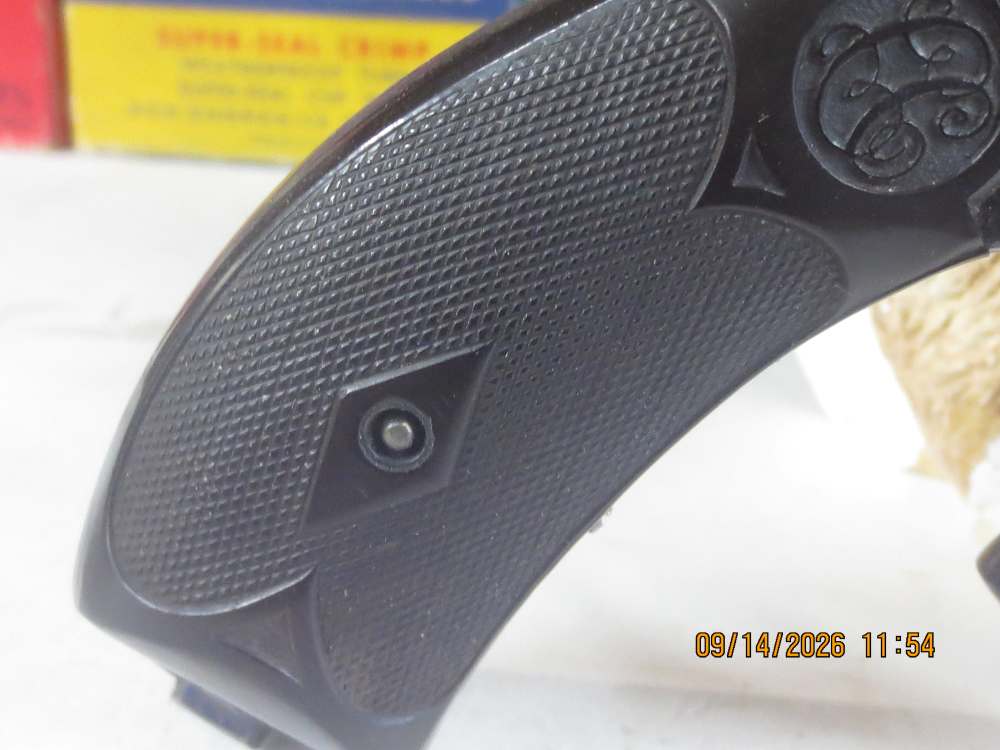 Belgian Large Frame Top Break Revolver .44-40 WCF 6 inch C&R -img-18