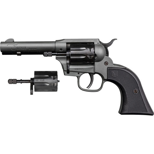 DB0500A051 DiamondBack Sidekick 22 WMR|22 LR 4.5" 9rd Dark Gray Cerakote-img-0