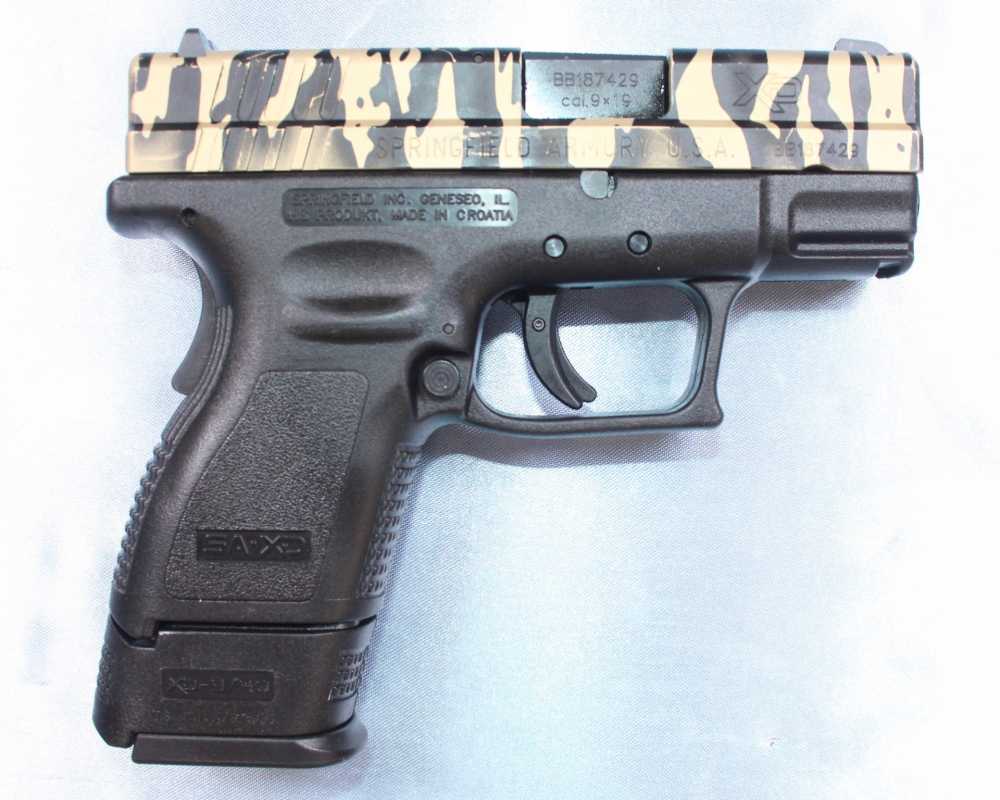 Shark Coast Springfield XD-9 SubCompact 9MM 3" Barrel, LAYAWAY AVAILABLE!-img-2
