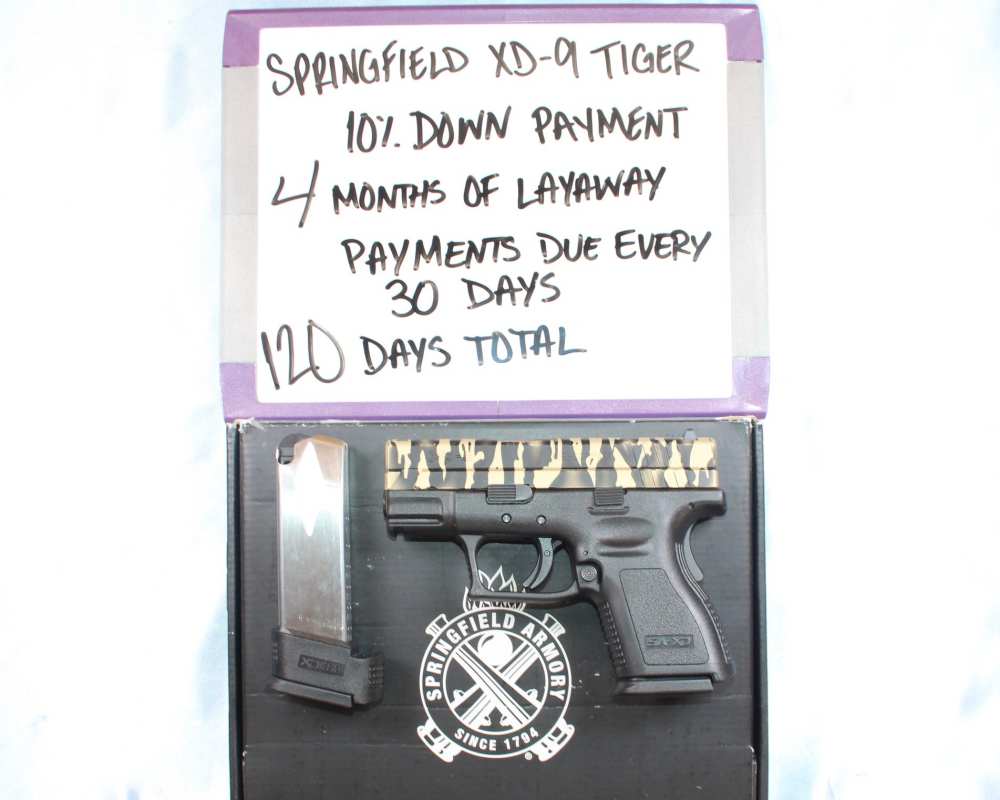 Shark Coast Springfield XD-9 SubCompact 9MM 3" Barrel, LAYAWAY AVAILABLE!-img-0