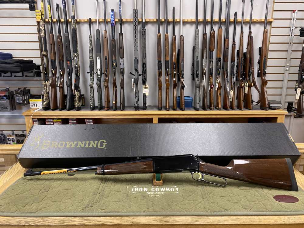 Browning 034006126 BLR Lightweight 81 30-06 Springfield  22" Polished Blue-img-0