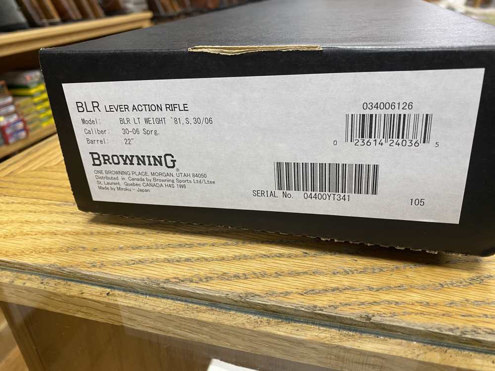 Browning 034006126 BLR Lightweight 81 30-06 Springfield  22" Polished Blue-img-7