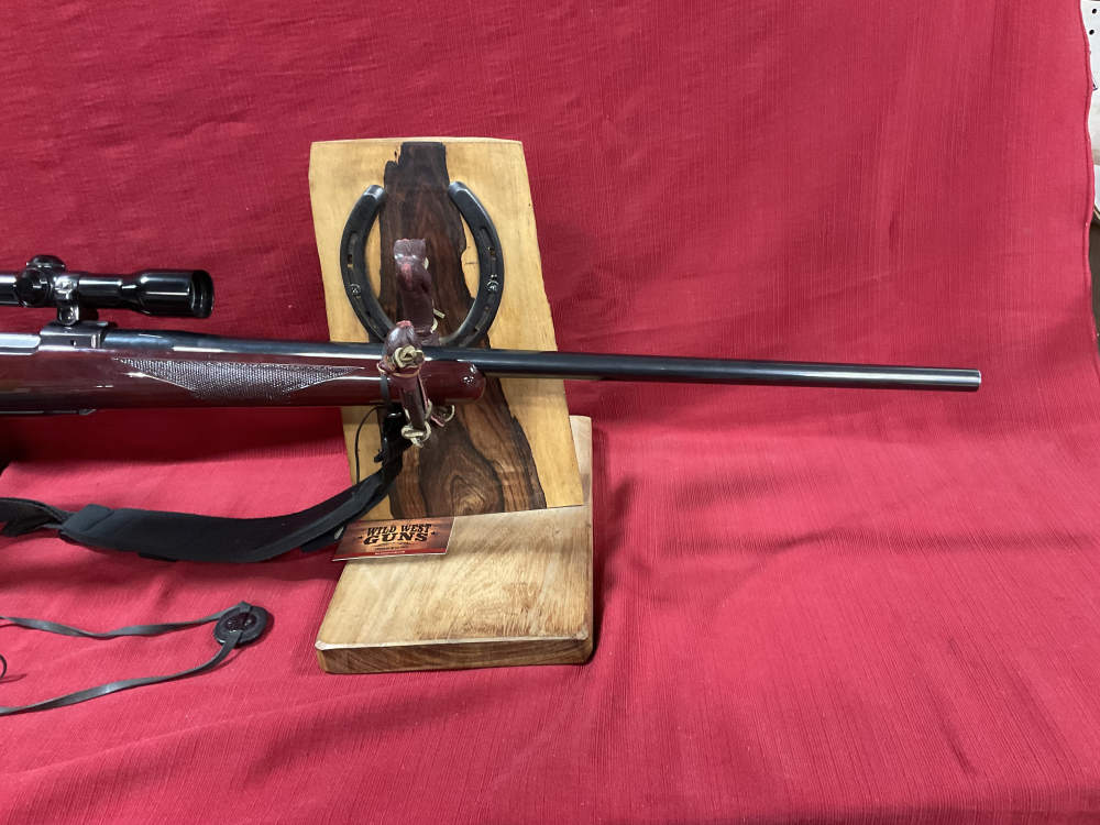 Ruger M77 Tang Safety 338 Win Mag W/ Redfield-img-7