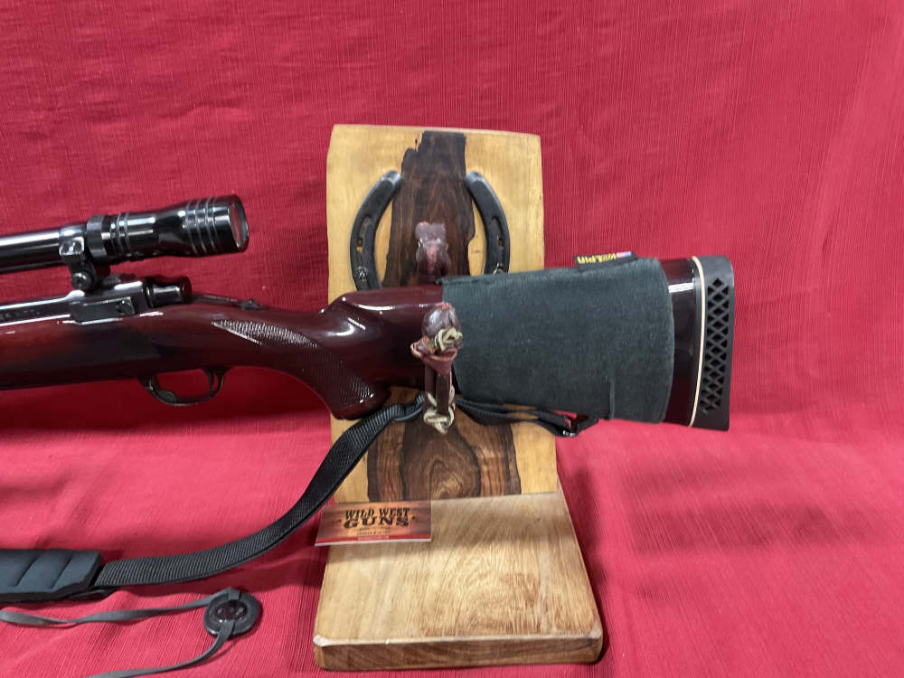 Ruger M77 Tang Safety 338 Win Mag W/ Redfield-img-5
