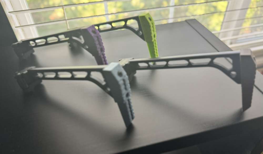 BDG Custom Folding Brace | Panzer OEM Aluminum Frame | Picatinny Mount-img-12
