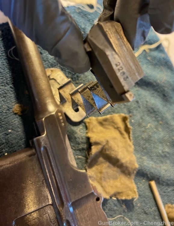 .45 Broomhandle Shansei Type-17: Original and Repro;no confusion/no dilemma-img-9
