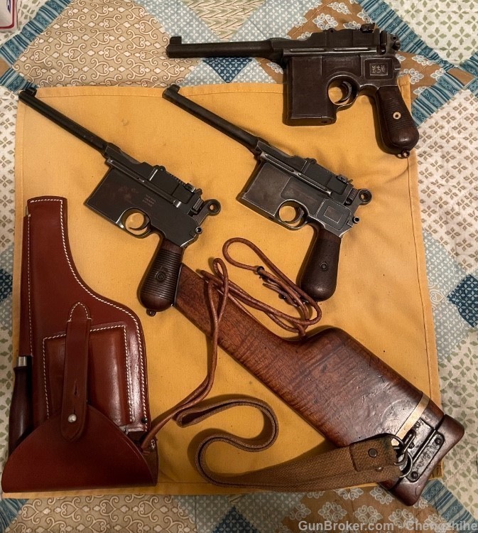.45 Broomhandle Shansei Type-17: Original and Repro;no confusion/no dilemma-img-5