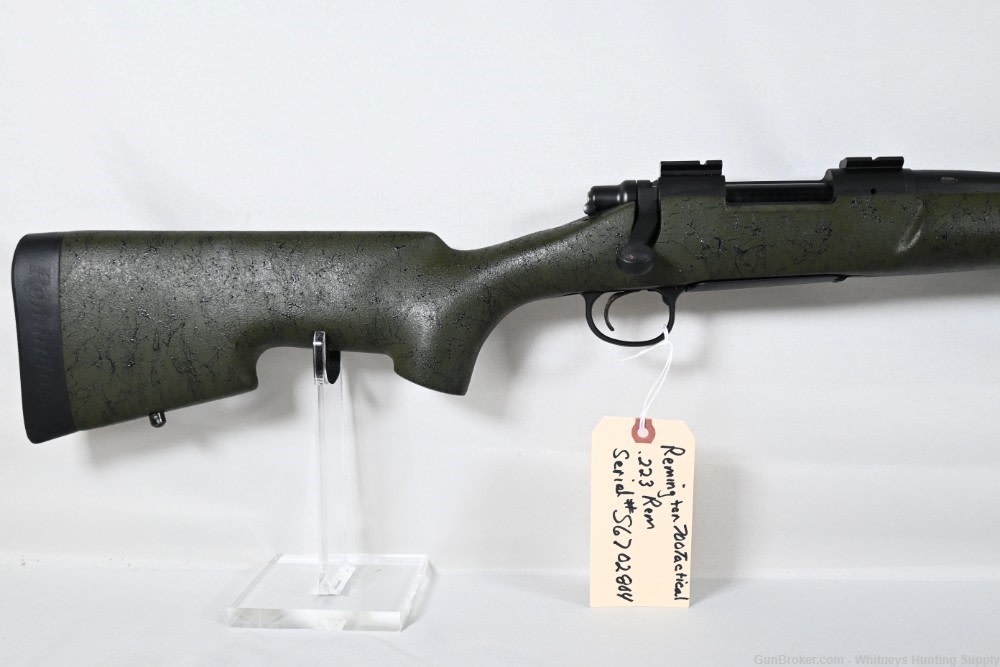  Remington 700 Tactical 223 Rem 26 in Heavy Fluted Barrel Kevlar Stock-img-4