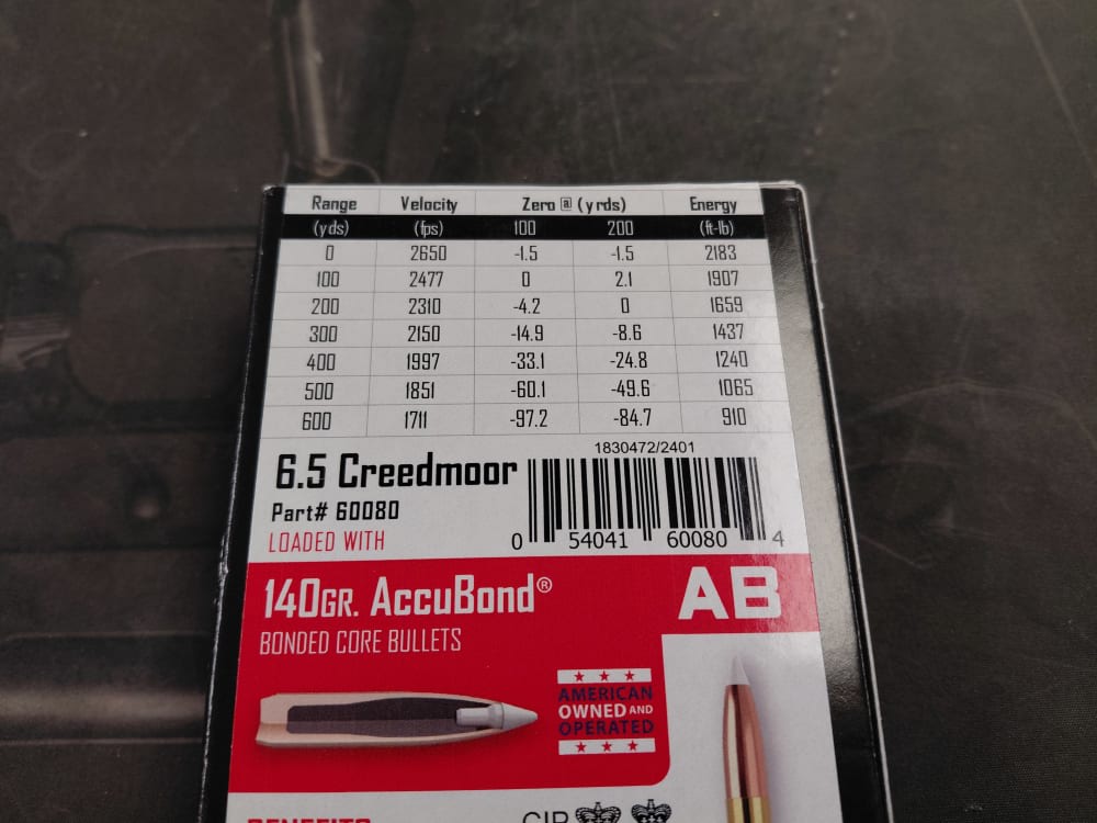 NOSLER 6.5 CREEDMORE 140 GRAIN ACCUBOND-img-1