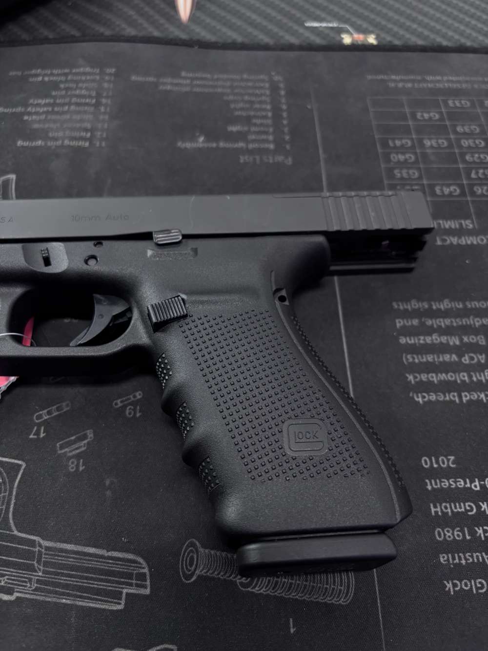 Glock 40 Gen 4 10mm MOS 6” w/box 3 magazines -img-33