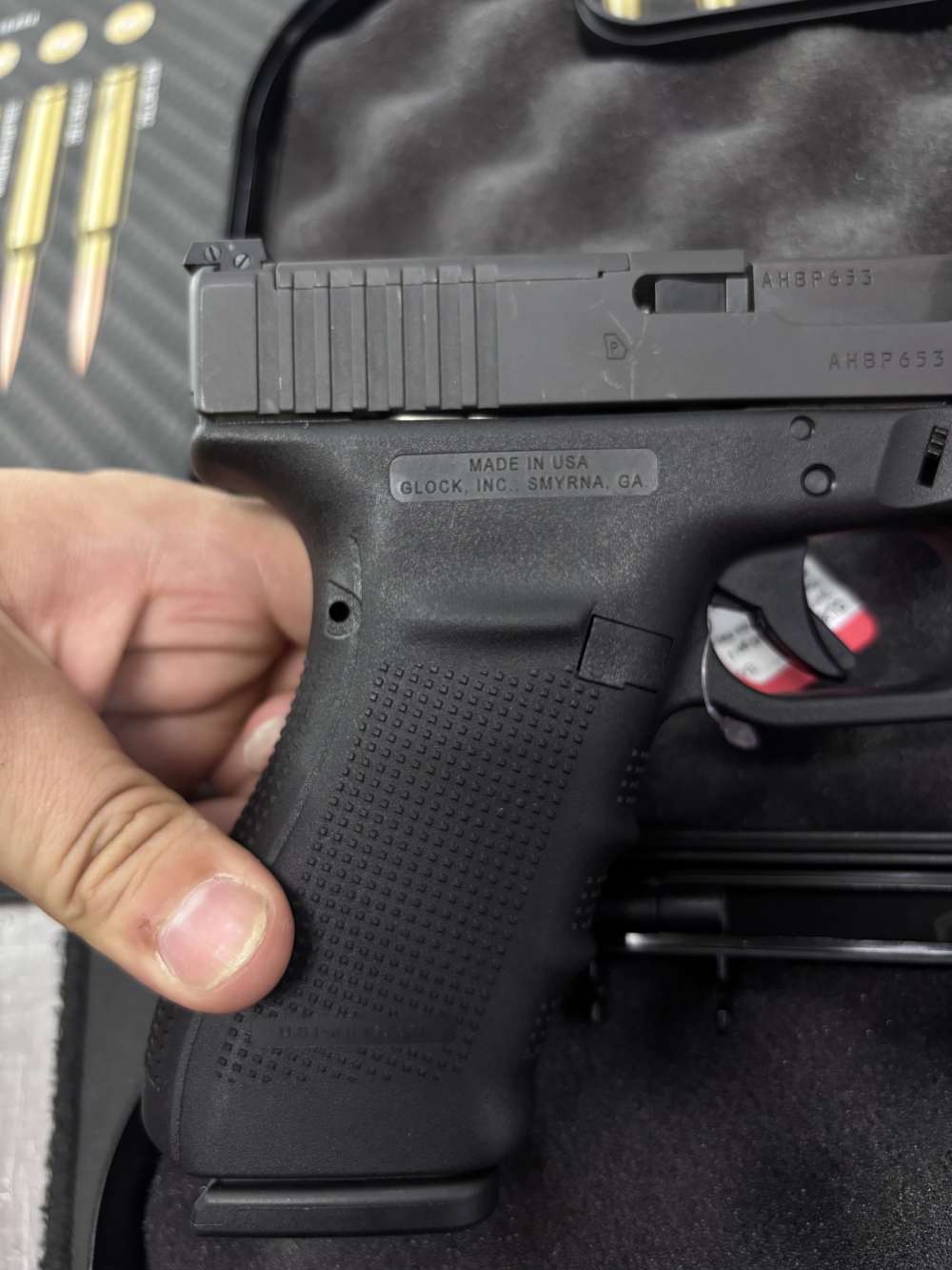 Glock 40 Gen 4 10mm MOS 6” w/box 3 magazines -img-13