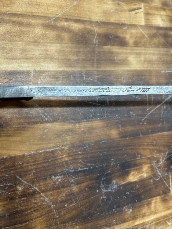 French Gras Rifle Bayonet  -img-2