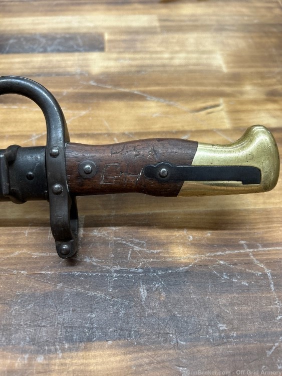 French Gras Rifle Bayonet  -img-6