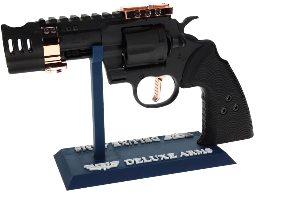 NEW! EMPIRE PBF Pegasus 3" Custom Colt Python Revolver KAGE Comp Acro Mount-img-13