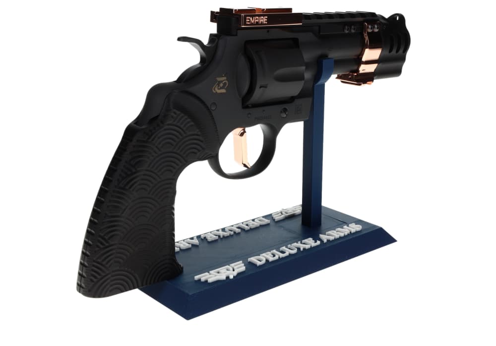 NEW! EMPIRE PBF Pegasus 3" Custom Colt Python Revolver KAGE Comp Acro Mount-img-21