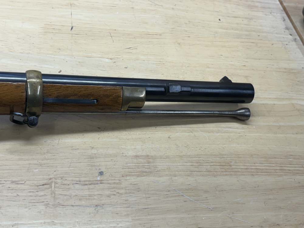 Zouave 1863 long rifle replica made by Antonio Zoli, 58 caliber MINTY-img-6