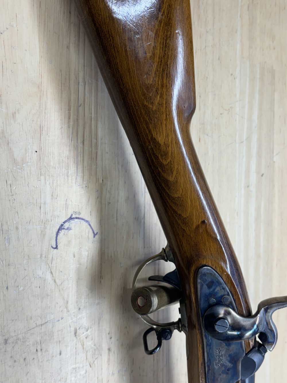 Zouave 1863 long rifle replica made by Antonio Zoli, 58 caliber MINTY-img-2