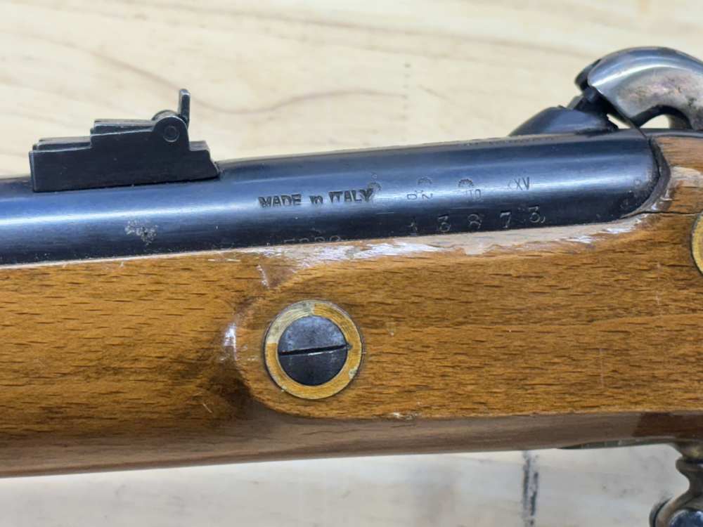 Zouave 1863 long rifle replica made by Antonio Zoli, 58 caliber MINTY-img-10