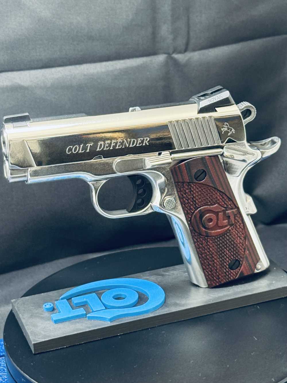 Custom Polished Colt Defender Lightweight .45 ACP -img-1