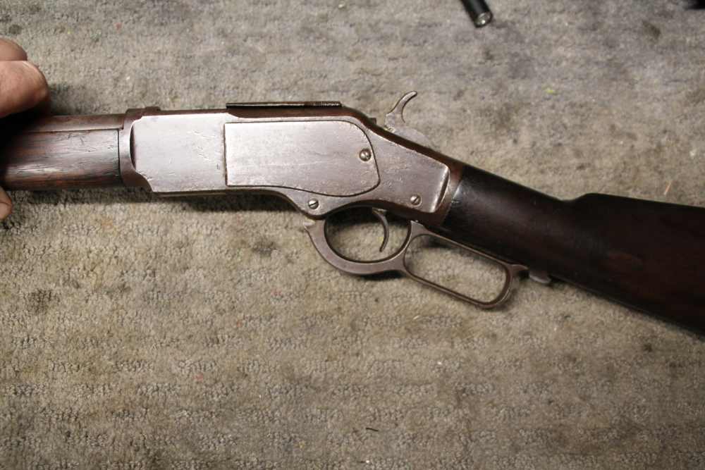 Winchester 1873 22 Short Rare 73 24 inch-img-9