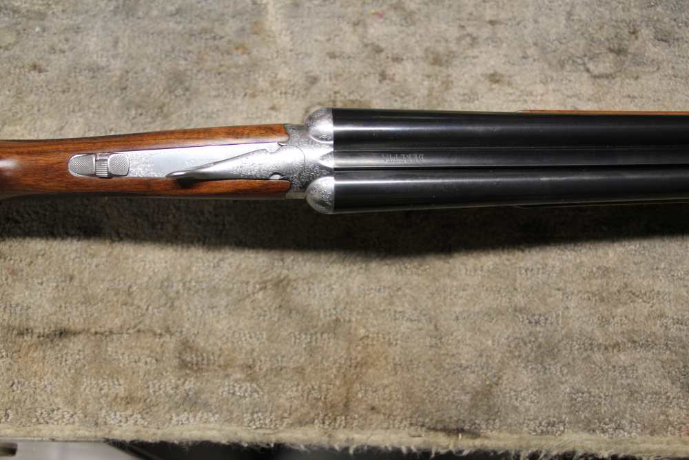 Beretta 486 20 GA Side by Side Engraved in Case -img-23