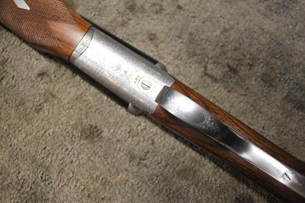 Beretta 486 20 GA Side by Side Engraved in Case -img-18