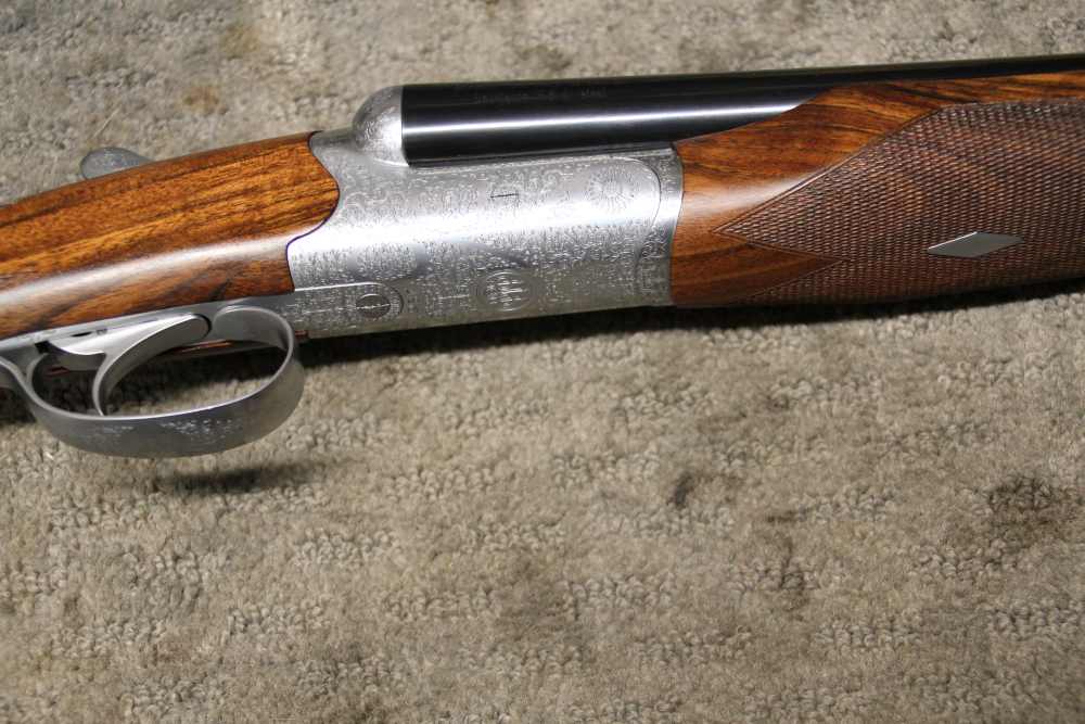 Beretta 486 20 GA Side by Side Engraved in Case -img-4