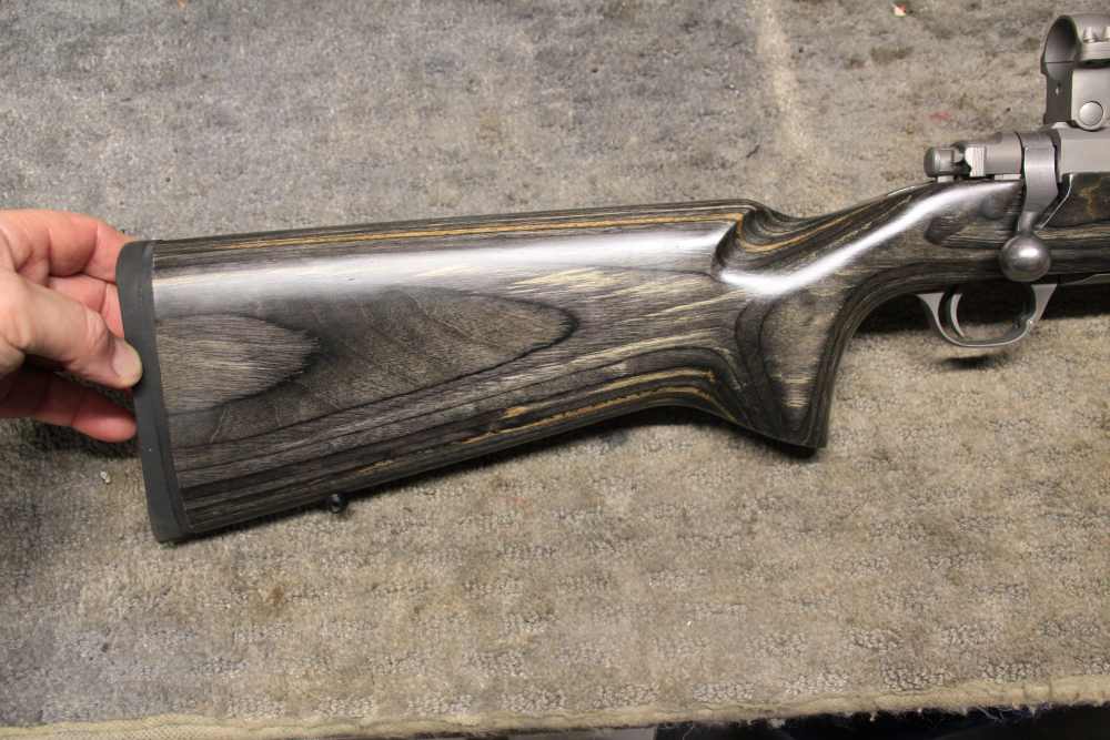 Ruger M77 Hawkeye 308 Stainless Laminated Varmint Target Heavy -img-1