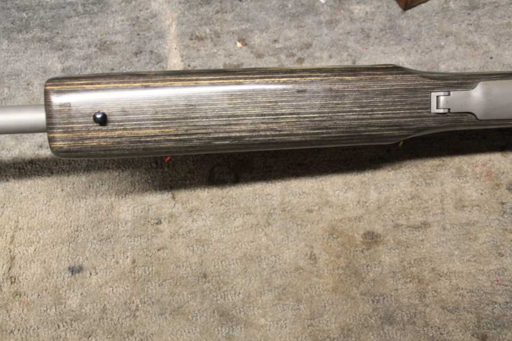 Ruger M77 Hawkeye 308 Stainless Laminated Varmint Target Heavy -img-10