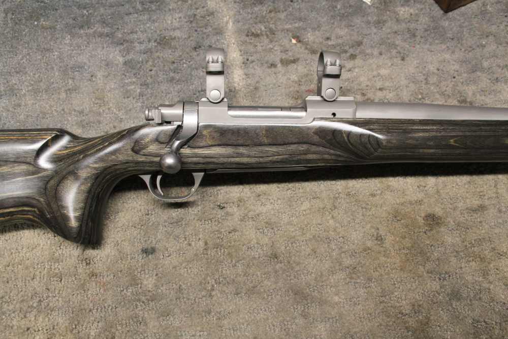 Ruger M77 Hawkeye 308 Stainless Laminated Varmint Target Heavy -img-2