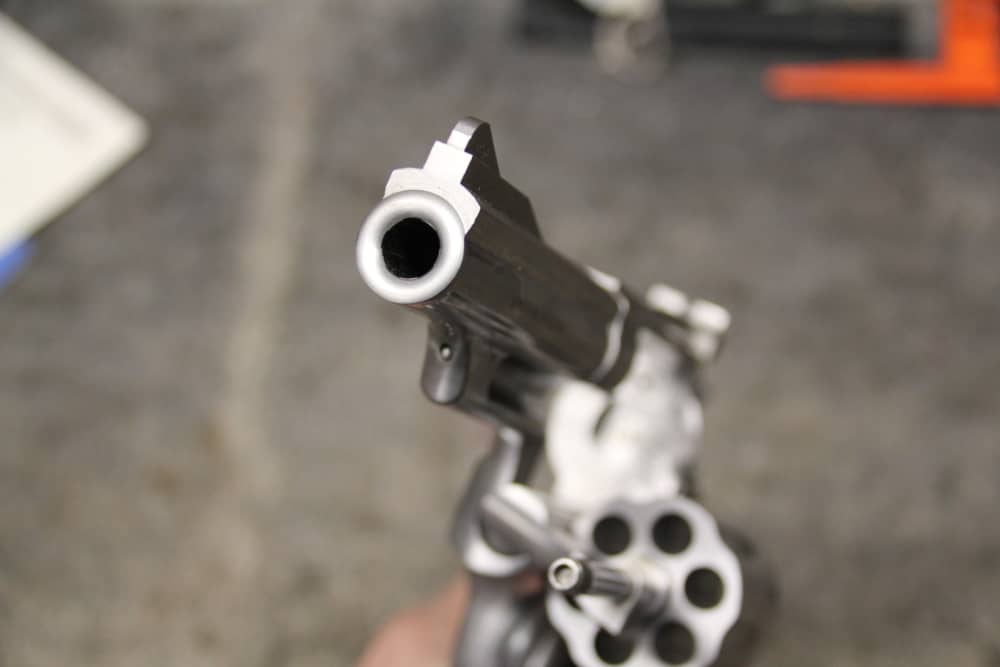 Smith & Wesson 66 357 Mag Michigan State Police MSP P&R With Receipt-img-13