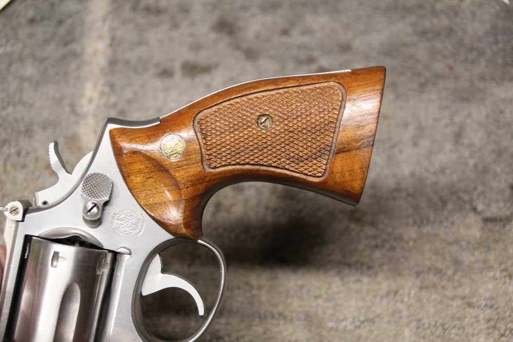 Smith & Wesson 66 357 Mag Michigan State Police MSP P&R With Receipt-img-18