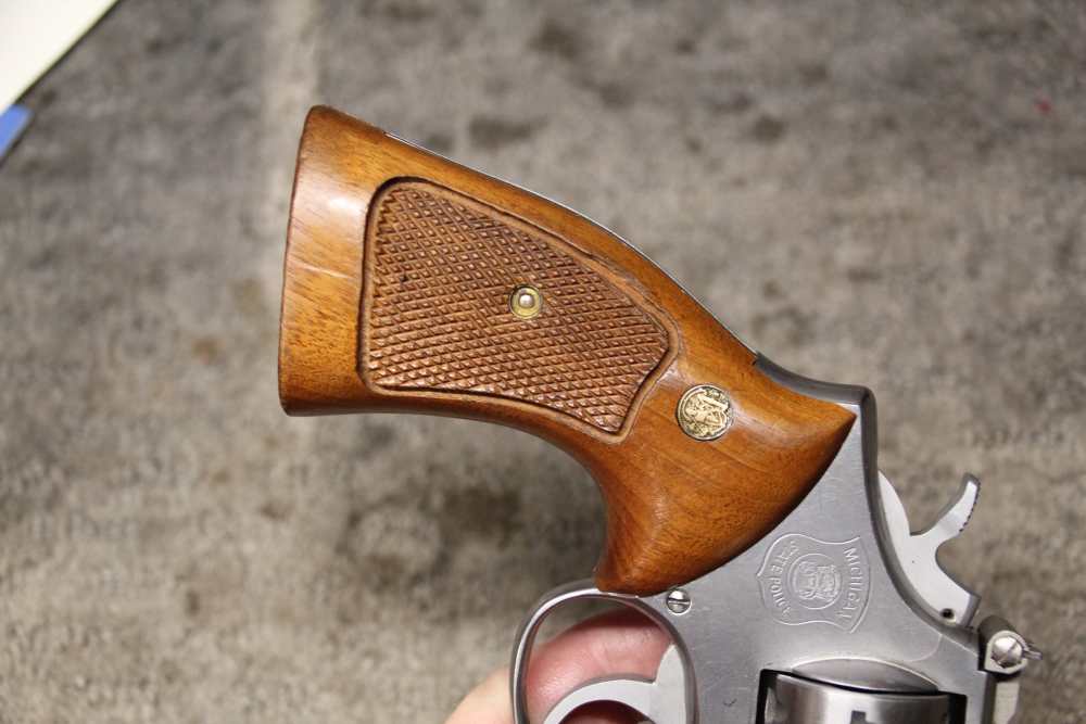 Smith & Wesson 66 357 Mag Michigan State Police MSP P&R With Receipt-img-19