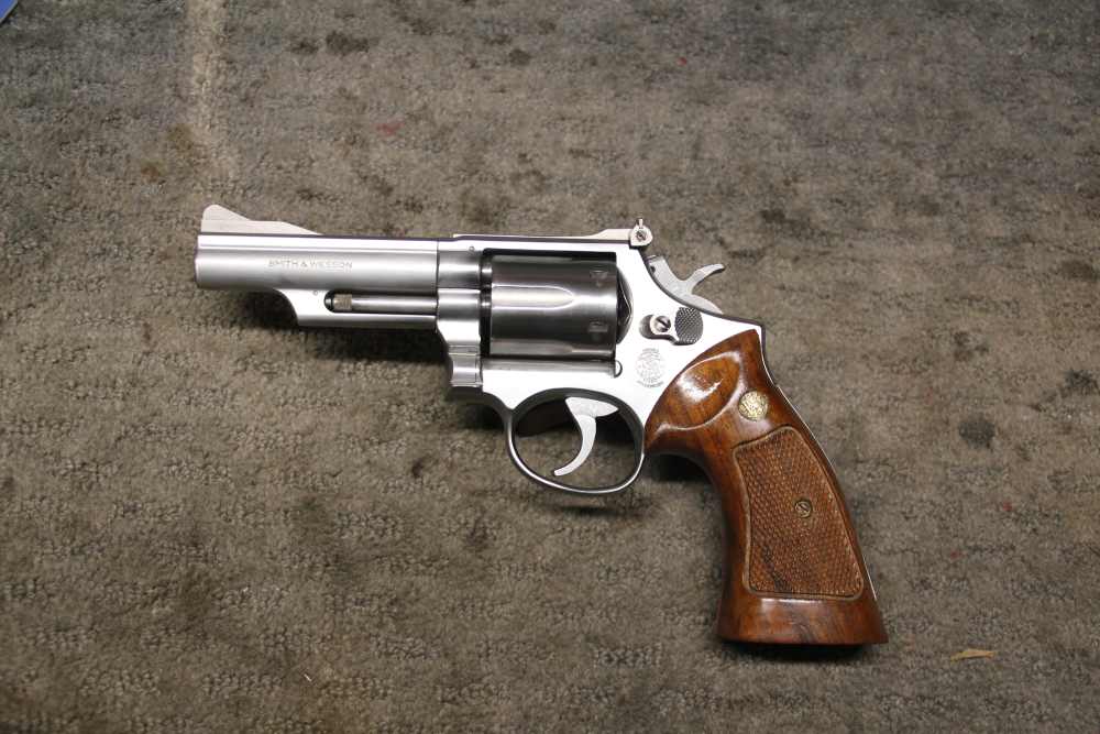 Smith & Wesson 66 357 Mag Michigan State Police MSP P&R With Receipt-img-1