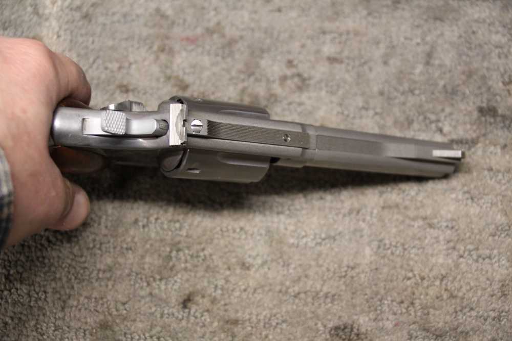 Smith & Wesson 66 357 Mag Michigan State Police MSP P&R With Receipt-img-6