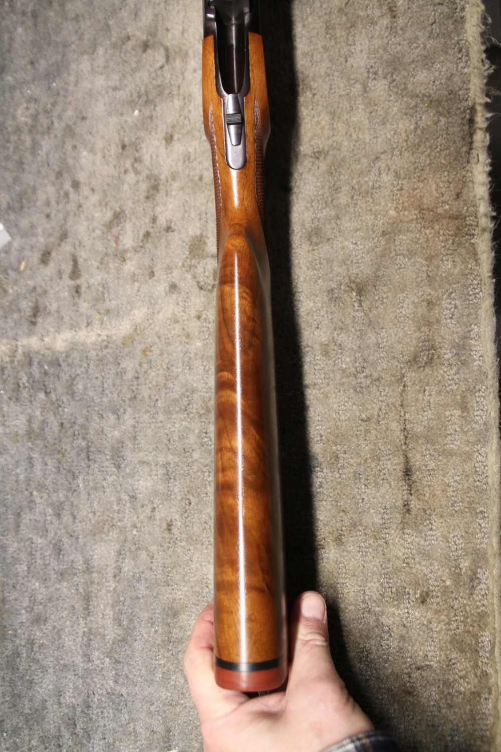 Ruger Number 1 No. 1 338 Win Mag Nice Wood Grain Red Pad -img-11