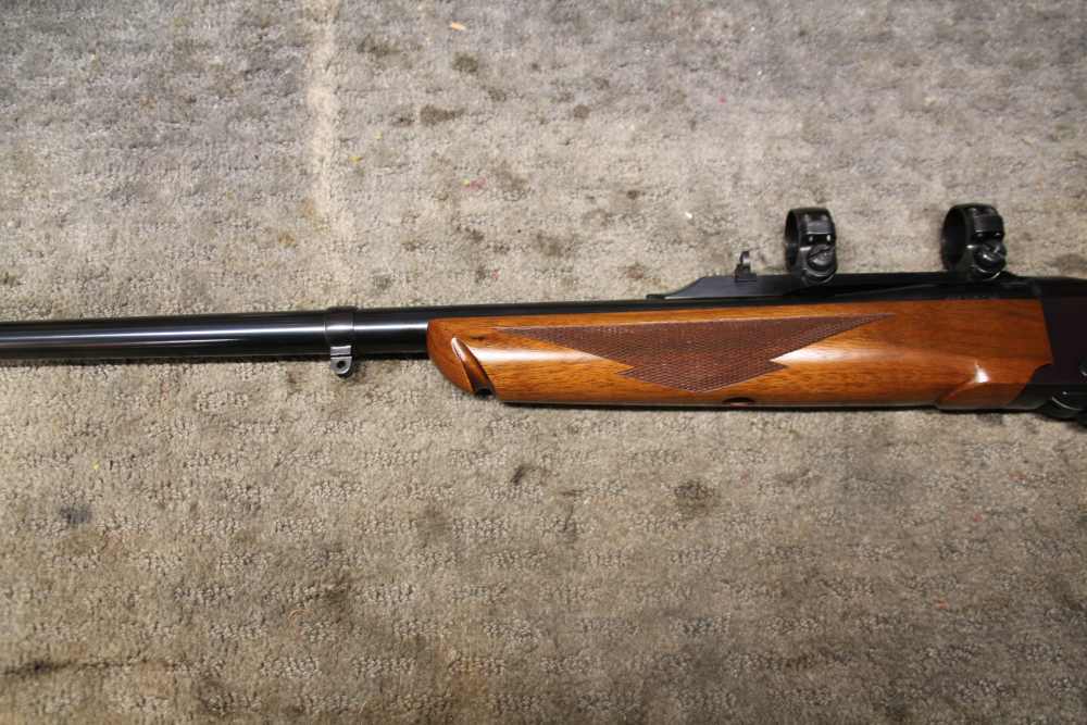 Ruger Number 1 No. 1 338 Win Mag Nice Wood Grain Red Pad -img-9