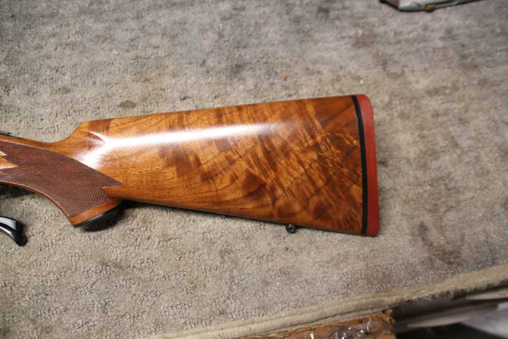 Ruger Number 1 No. 1 338 Win Mag Nice Wood Grain Red Pad -img-5