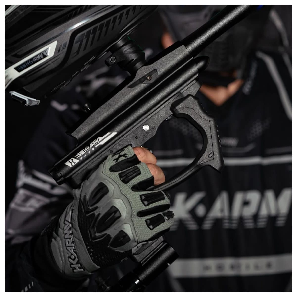 HK ARMY SABR Dust Black Semi-Automatic Paintball Marker (116070001)-img-4