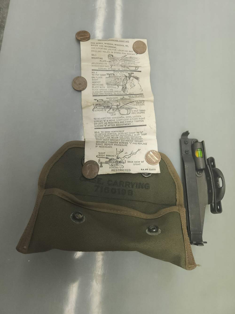 Original U.S. Korean War / Vietnam Inert MkII Pineapple Grenade Dummy-img-10