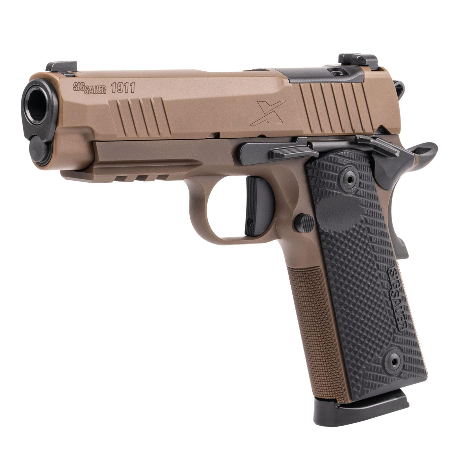 SIG SAUER 1911-XCarry Emperor Scorpion 45 ACP 4.25in 2x 8rd Coyote Pistol-img-4