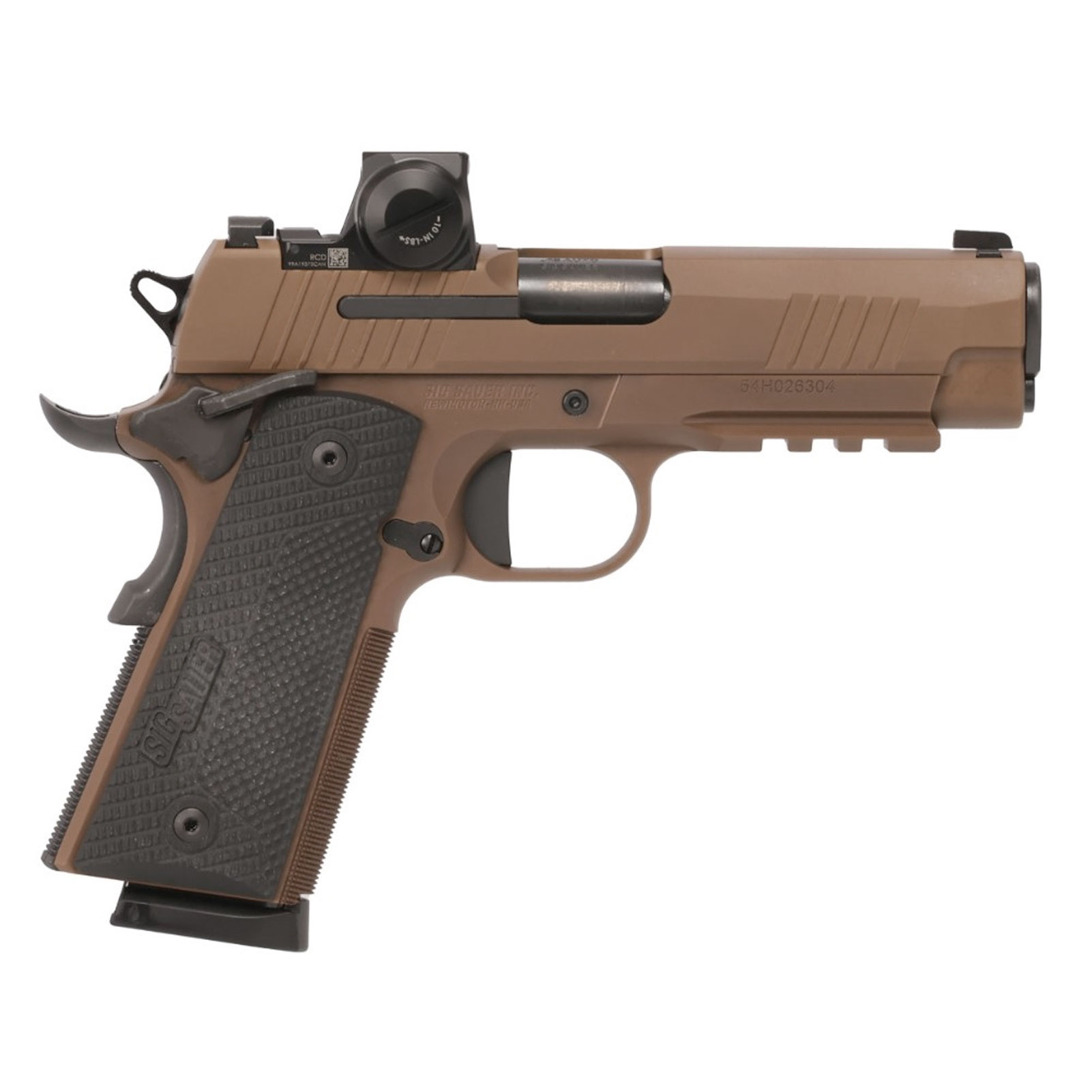 SIG SAUER 1911-XCarry Emperor Scorpion 45 ACP 4.25in 2x 8rd Coyote Pistol-img-1
