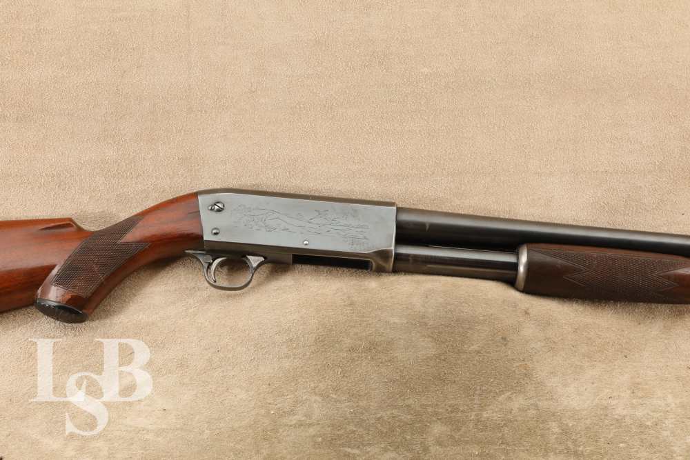 Ithaca Model 37 12 Ga 28" Pump Action Shotgun MFD 1943 C&R-img-0