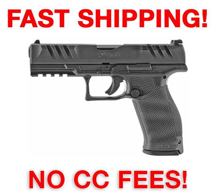 Walther Wal Pdp Fs 9mm 4" 18Rd Optic Rdy Blk-img-0