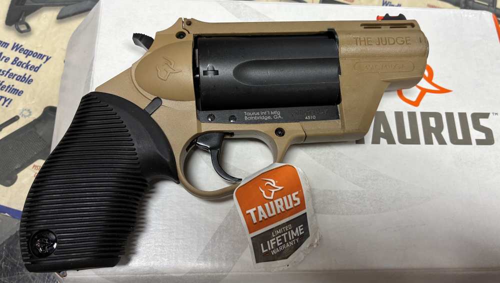 Taurus Judge PD Poly 45 Colt/410 Gauge 5 shot 2" barrel New(no card fees) -img-0