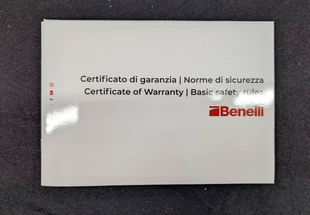 Benelli Montefeltro 20GA 24inch Semi Auto 10886 NIB-img-17