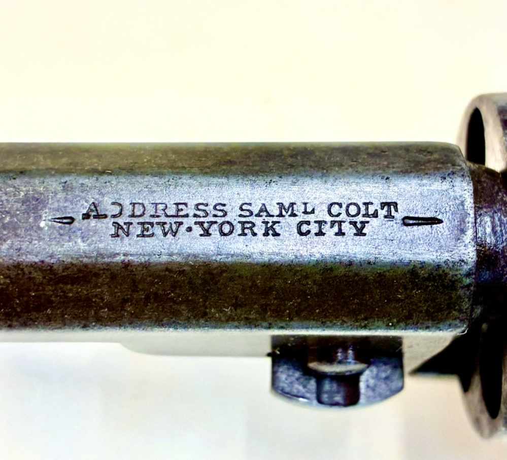 COLT 1848 BABY DRAGOON, 10567 Matching, Silver, VG-Exc-img-3